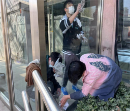 “清扫卫生 美化环境”主题志